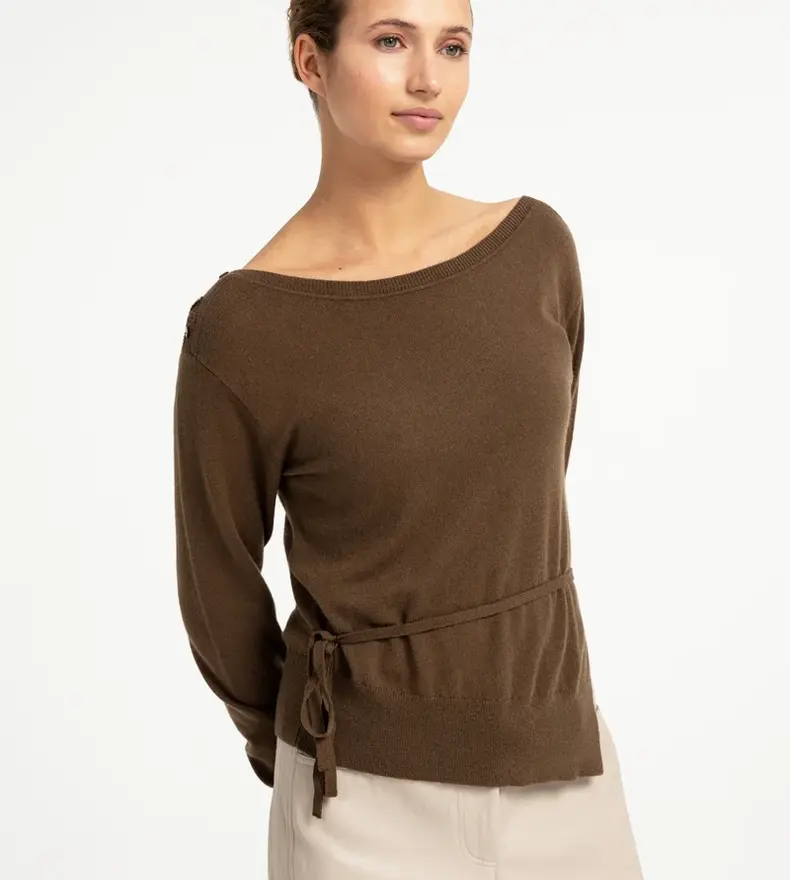 PULL COL BATEAU