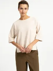 T-SHIRT EN MAILLE