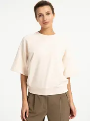 SHORTSLEEVE SWEATSHIRT