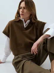 POLO COLLAR KNIT