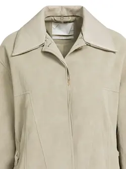 FAUX NUBUCK COAT