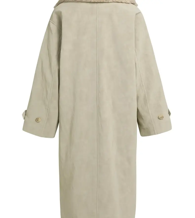 MANTEAU IMITATION NUBUCK