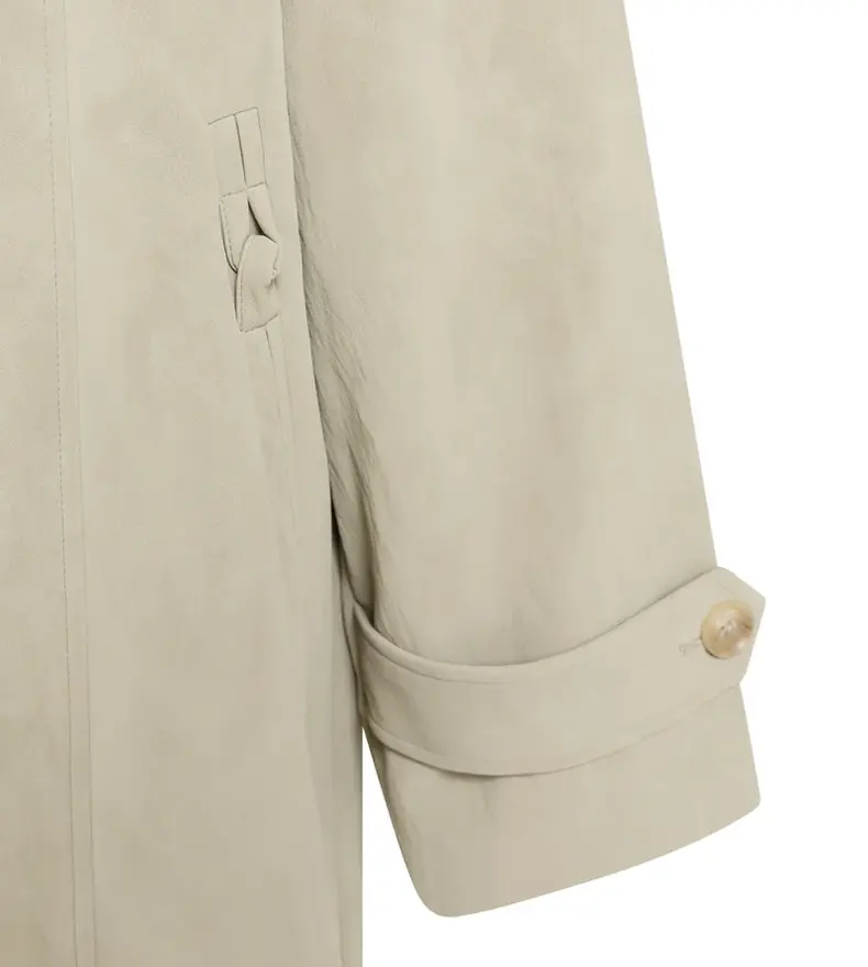 MANTEAU IMITATION NUBUCK