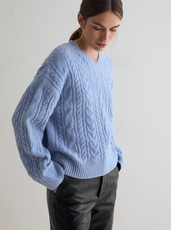NINA V SWEATER