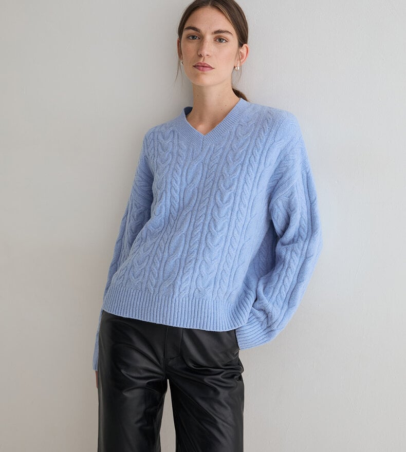 NINA V SWEATER
