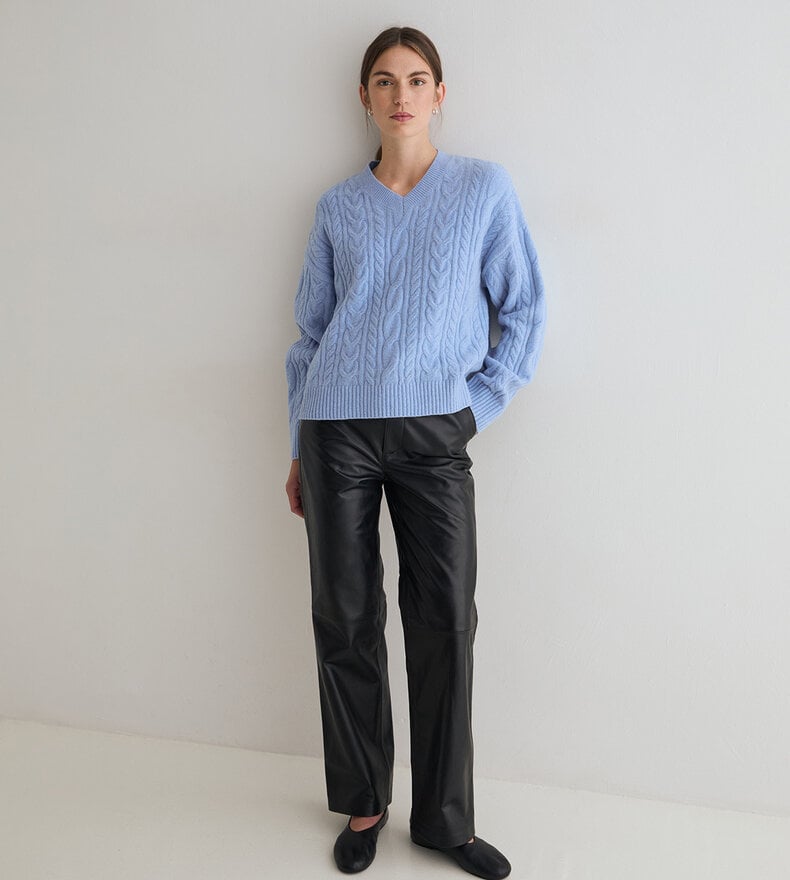 NINA V SWEATER