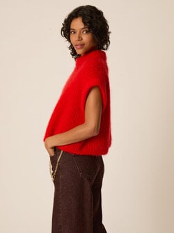 VESTE EN TRICOT ALIZE