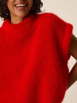 VESTE EN TRICOT ALIZE