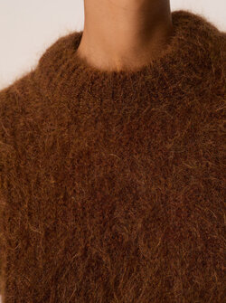 VESTE EN TRICOT ALIZE