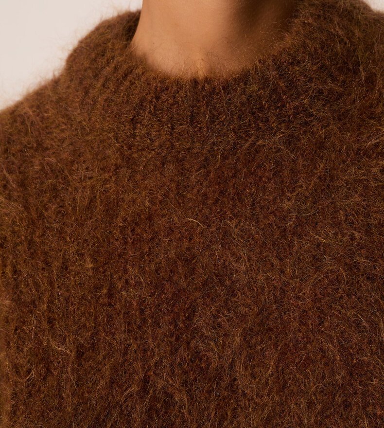 VESTE EN TRICOT ALIZE