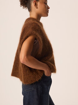 VESTE EN TRICOT ALIZE