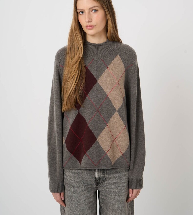 MOCK NECK SWEATER