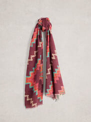 MIA MIDWEIGHT PRINTED SCARF