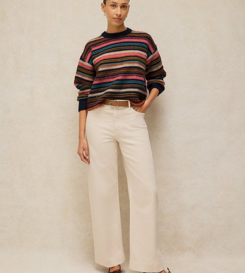 FLORENCE STRIPE SWEATER
