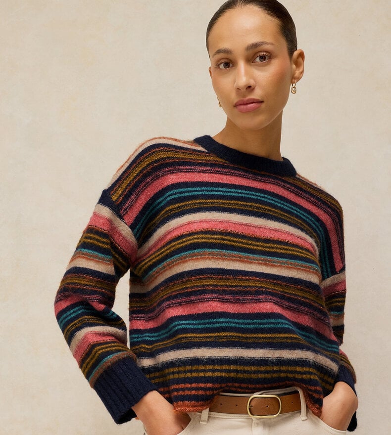 FLORENCE STRIPE SWEATER