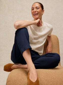 ILLY CROP STRAIGHT TROUSER
