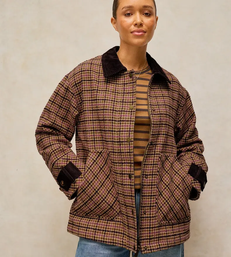 JACKSON CHECK COAT