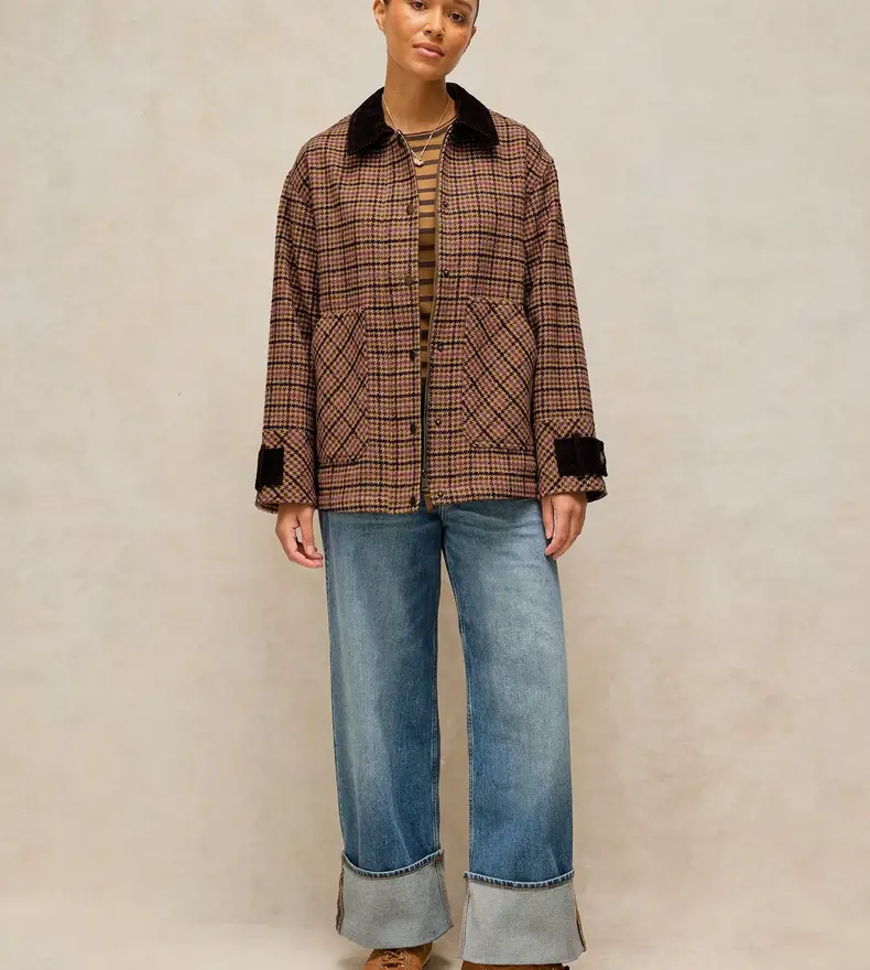 MANTEAU CARREAUX JACKSON
