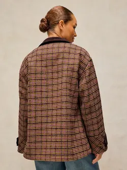 MANTEAU CARREAUX JACKSON