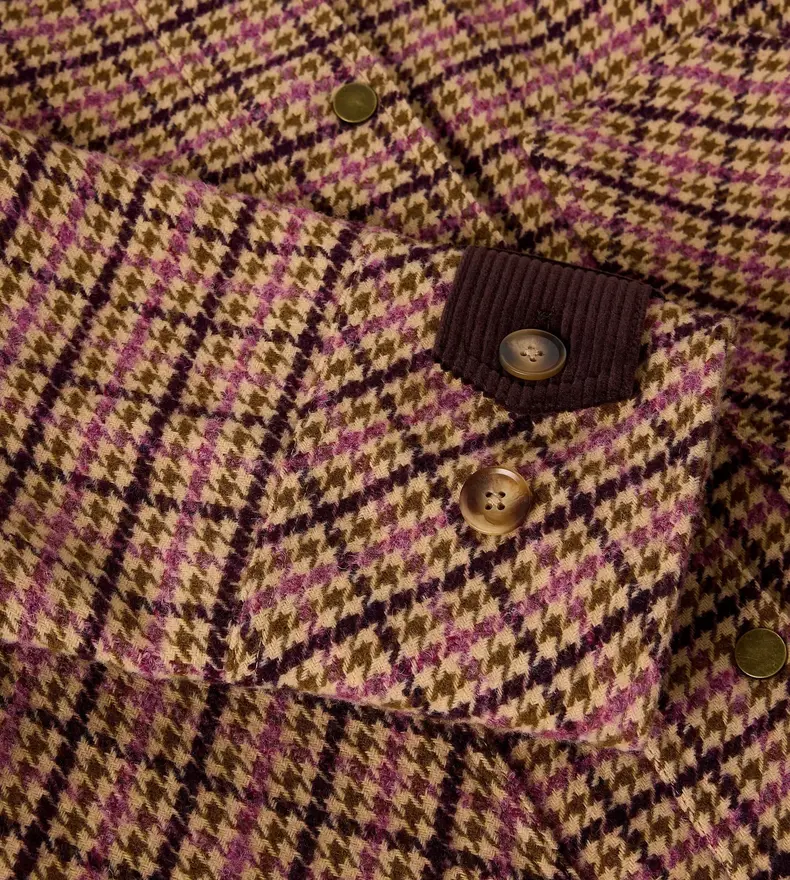 MANTEAU CARREAUX JACKSON