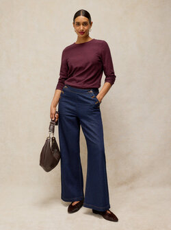 CLARA LS TEXTURE TEE