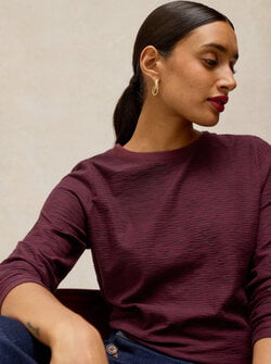 T-SHIRT TEXTURÉ CLARA