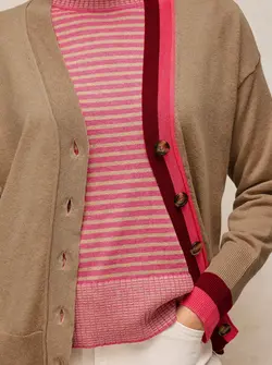 KATIE V NECK CARDIGAN