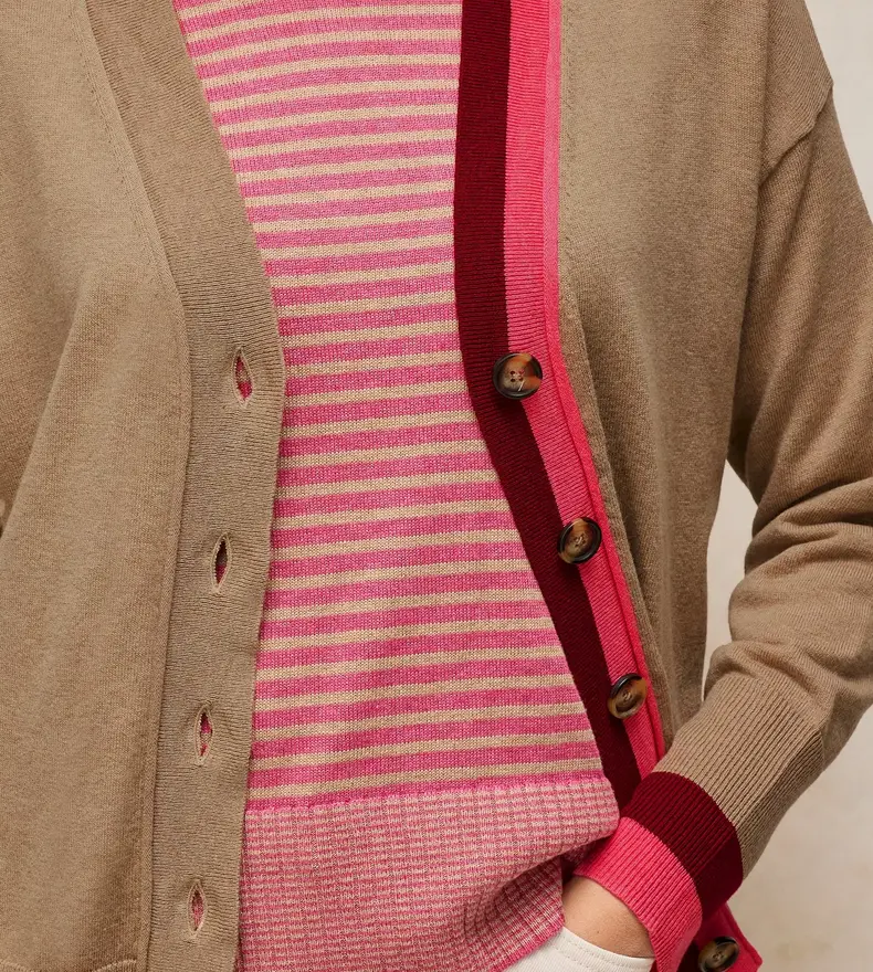KATIE V NECK CARDIGAN
