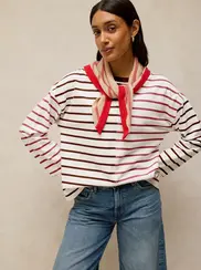KIM STRIPE TEE