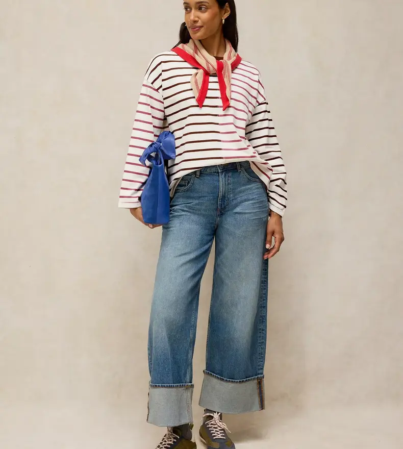 KIM STRIPE TEE