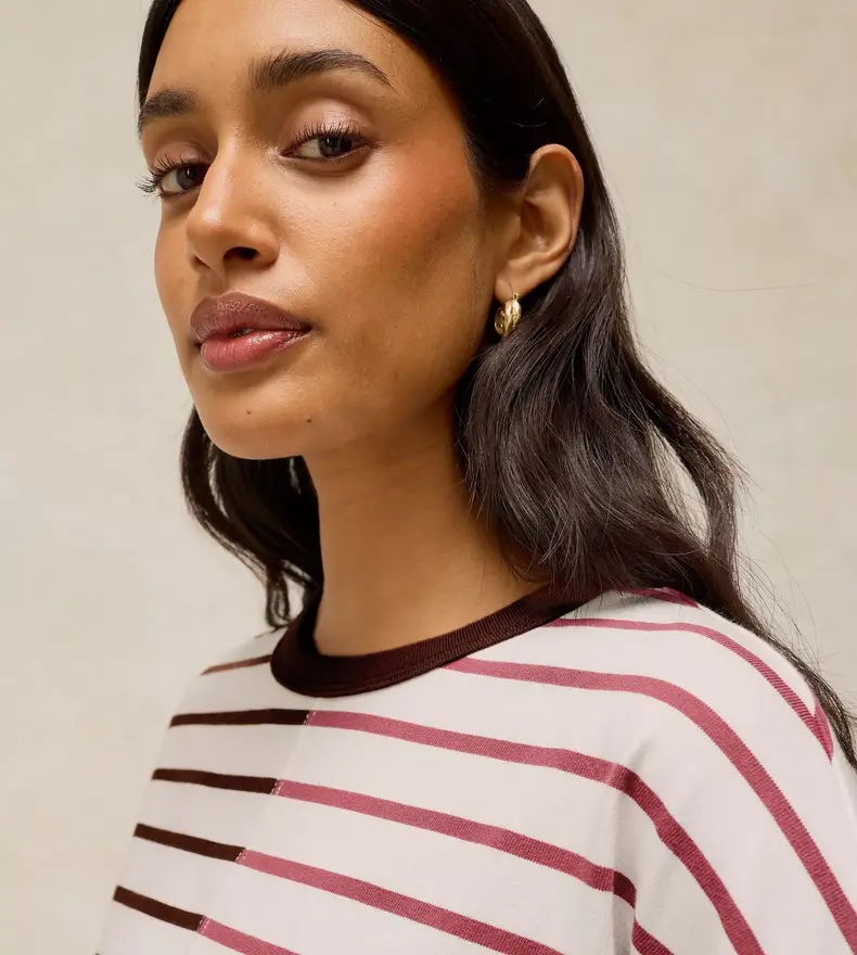 KIM STRIPE TEE
