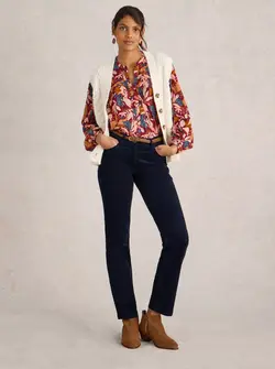 BROOKE CORD STRAIGHT PANTS