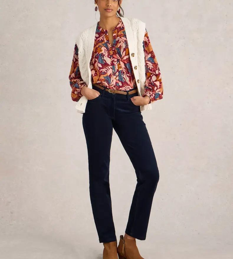 PANTALON VELOURS CÔTELÉ BROOKE