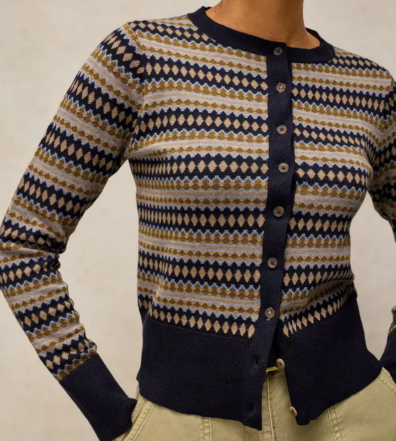 CARDIGAN JACQUARD LOIS