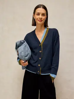 KATIE V NECK CARDIGAN