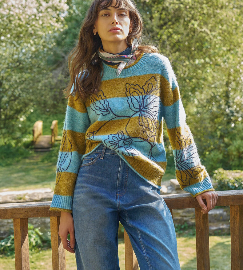 PULL RAYÉ EMMA