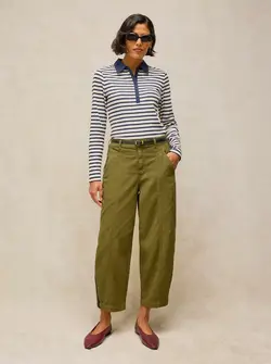ADELINE UTILITY BARREL TROUSER