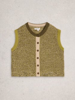 TWIST KNITTED VEST