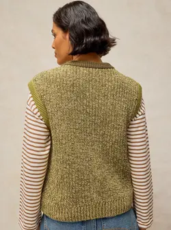 TWIST KNITTED VEST