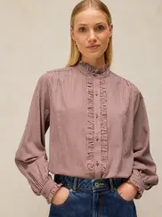 CHEMISE À VOLANTS