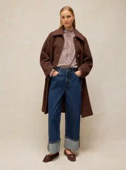 CHEMISE À VOLANTS