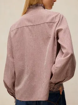 CHEMISE À VOLANTS