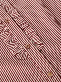 CHEMISE À VOLANTS