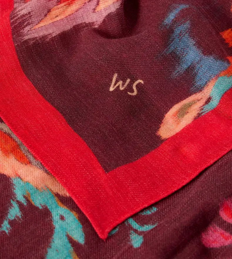 MOLLY MIDWEIGHT SQUARE SCARF