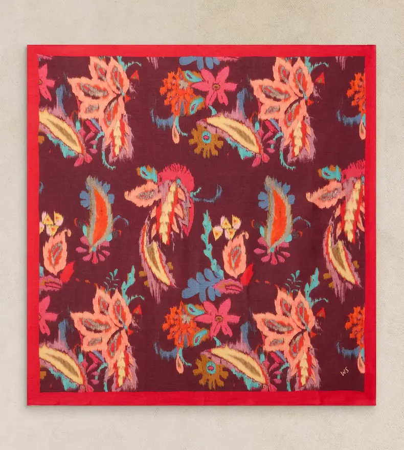 MOLLY MIDWEIGHT SQUARE SCARF