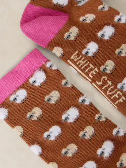 FLUFFY MINI SHEEP ANKLE SOCK