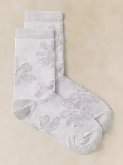 CHAUSSETTES FLEURIES