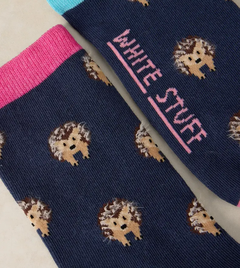 FLUFFY HEDGEHOG ANKLE SOCK
