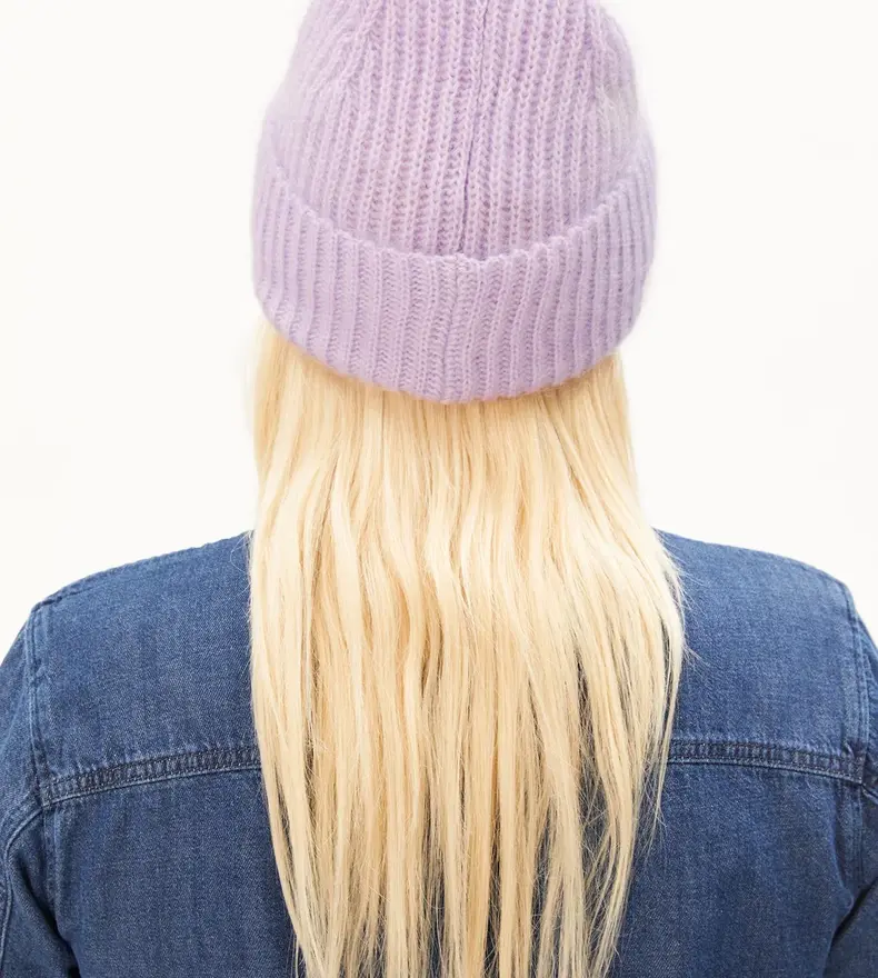 MOHAIR BLEND KNIT HAT