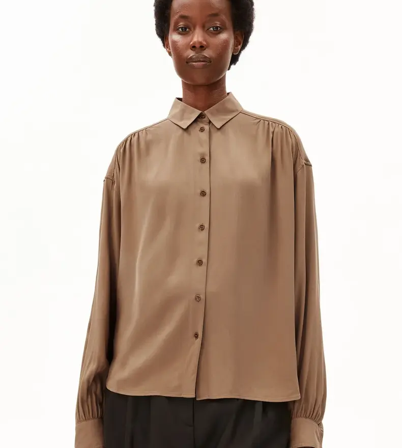 CHEMISIER EN ECOVERO EFINARAA